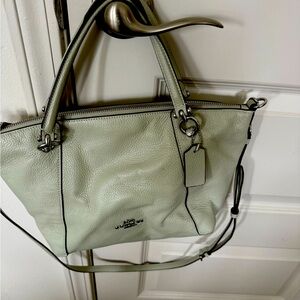 I have a medium size all leather Coach purse